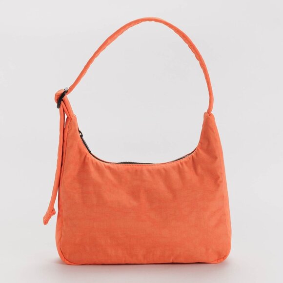 NWT Baggu Mini Nylon Shoulder Bag - Nasturtium - Picture 1 of 2